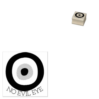 No Evil Eye Stamp Icon Protection