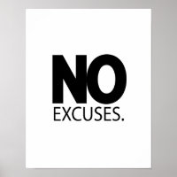 No Excuses