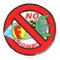 NO F-BOMB STICKERS