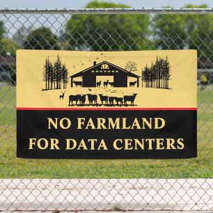 No Farmland for Data Centres - Protect Our Farms Banner