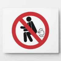 NO Farting ⚠ Funny Thai Toilet Sign ⚠