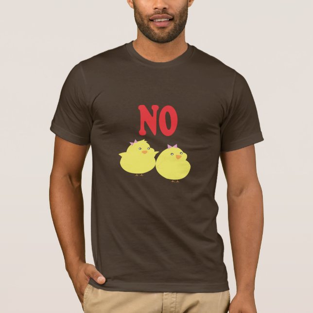 No Fat Chicks T-Shirt (Front)