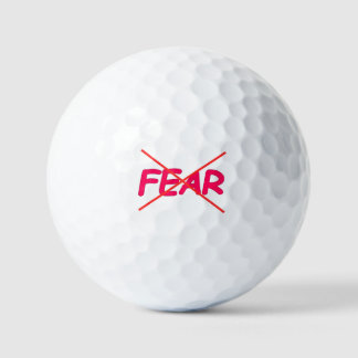 No Fear Golf Ball