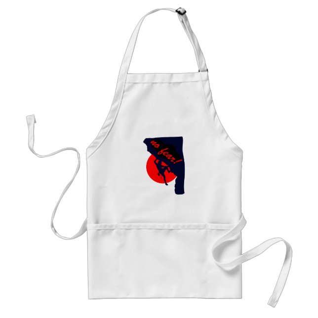 no fear rock climbing standard apron (Front)