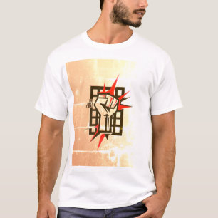 NO FEAR, STRIKE FIRST – Edgy Motivational T-Shirt