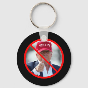 No Felons In Office Key Ring