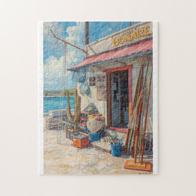 No fish sold out bonaire jigsaw puzzle (Vertical)