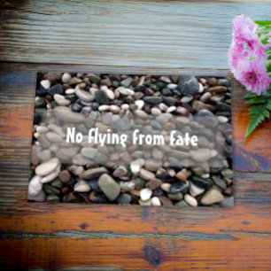 No flying from fate motivational poster