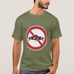 No Flying Saucers T-Shirt