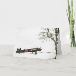 No FLying Today Holiday Card