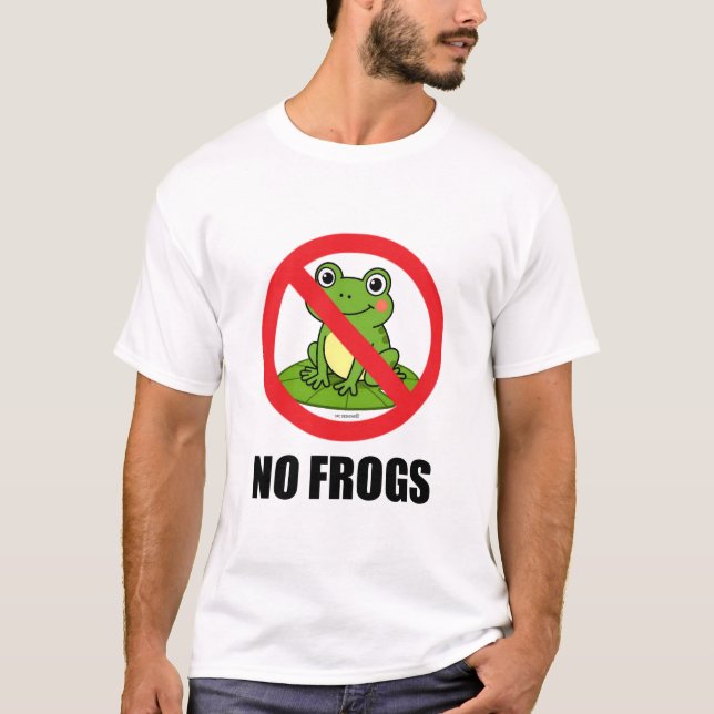 NO FROGS T-Shirt (Front)