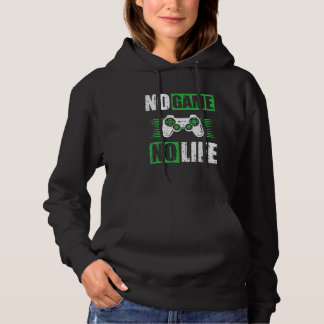 No Game No Life   Gamer Gamer Sayings Gaming Hoodie
