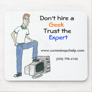 No Geeks Mousepad