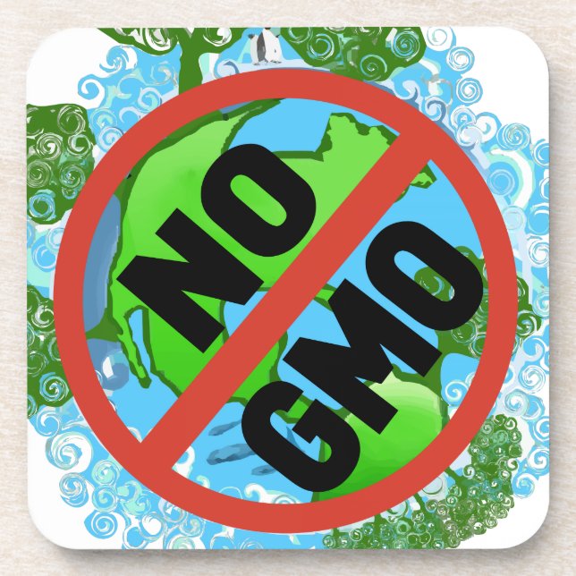 NO GMO COASTER (Front)