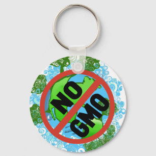 NO GMO KEY RING