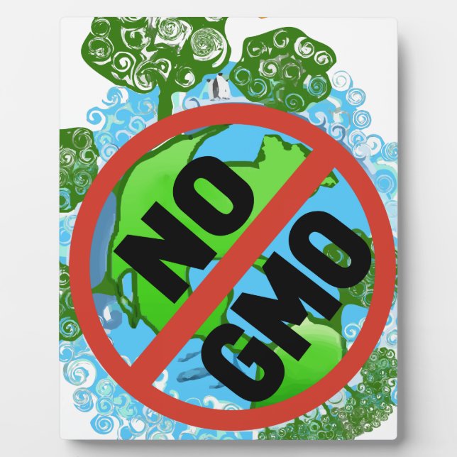 NO GMO PLAQUE (Front)