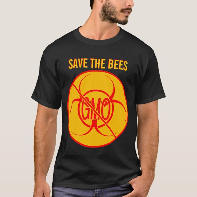 No GMO Shirts Bio Hazard GMO Personalised (Front)