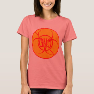 No GMO Shirts Bio Hazard GMO Personalised Organic
