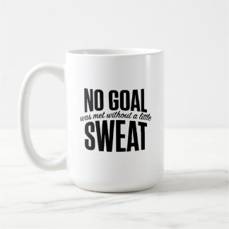 No Goal Met Minimalist Accountability & Success Mi Coffee Mug