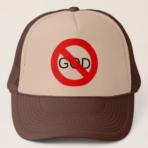No God Anti God Trucker Hat