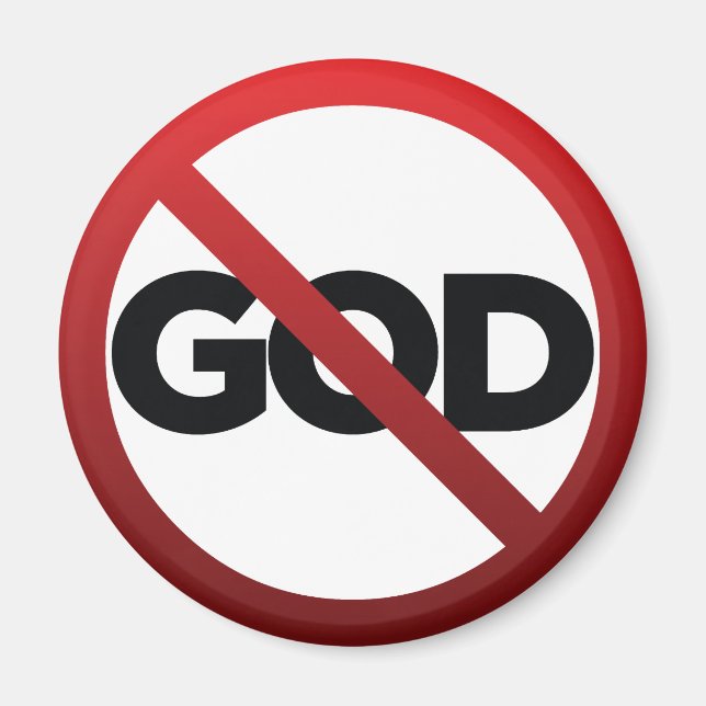 No God Magnet (Front)