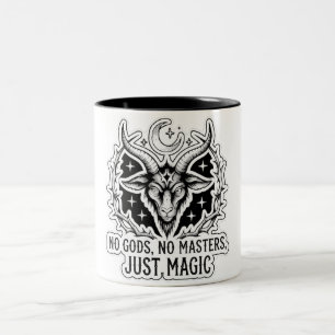 No Gods No Masters Witchy Goat Moon Mug