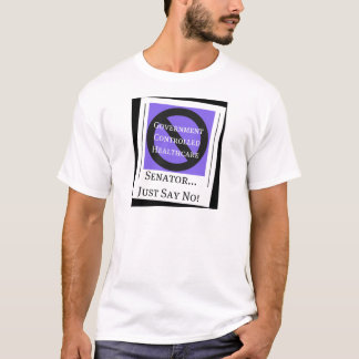 No Government Controlled Healthcare Tee Shirt