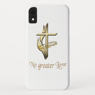 No greater Love Cross Case-Mate iPhone Case