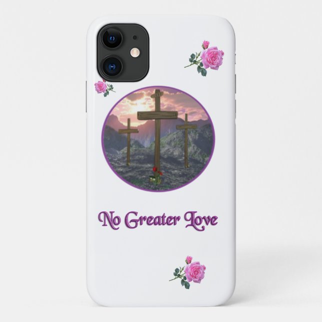 No Greater Love John 3:16 Case-Mate iPhone Case (Back)