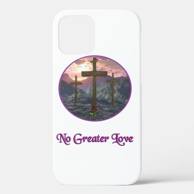 No Greater Love John 3:16 Case-Mate iPhone Case (Back)