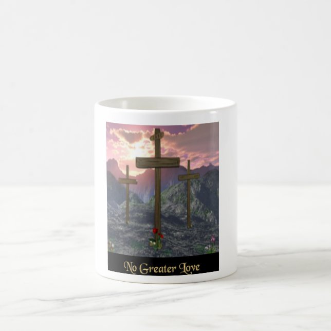 No Greater Love John 3:16 Coffee Mug (Center)