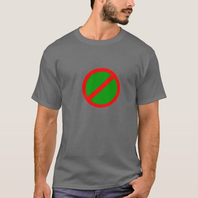 NO GREEN T-Shirt (Front)