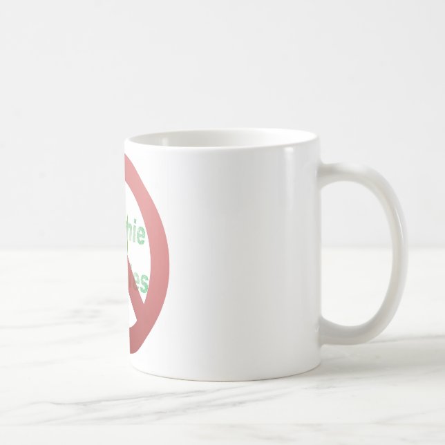 No Greenie Weenies Coffee Mug (Right)