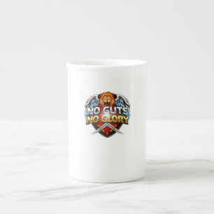 No Guts, No Glory: Motivational & Success Mindset Bone China Mug