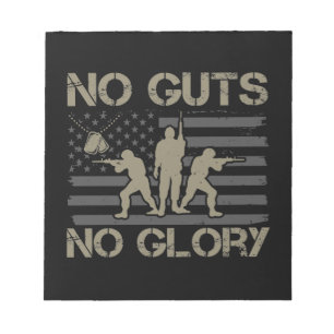No Guts No Glory Notepad