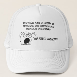 No Hablo Ingles Trucker Hat