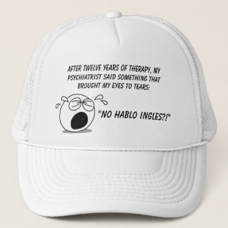 No Hablo Ingles Trucker Hat