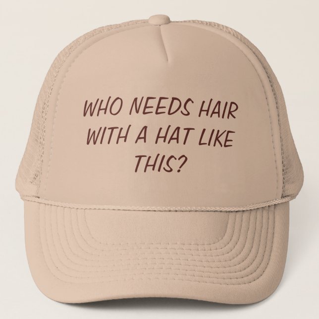 No Hair / Nice Hat (Front)