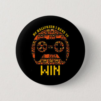 No Halloween I Have To Win Vintage Video Game Cont 6 Cm Round Badge