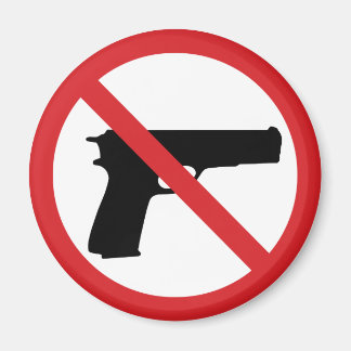 No Handguns Magnet