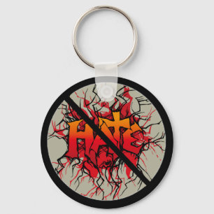 No Hate Keychain