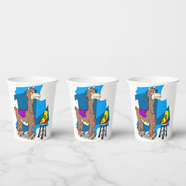 ¡¡No hay drama de llama!! 2 Paper Cups (Multi)