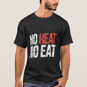 No Heat No Eat Spicy Chilli Lover Challenge - Long T-Shirt