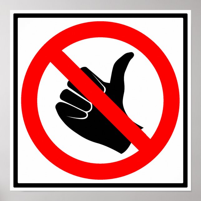 No Hitchhiking Highway Sign (Front)
