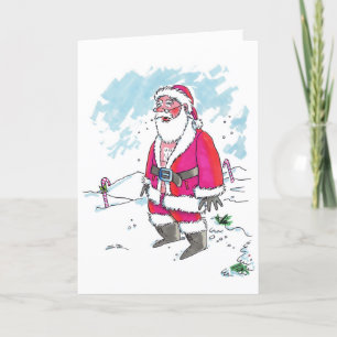 No Ho-Ho-Ho greeting card