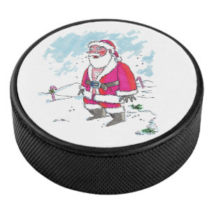No Ho Ho Ho hockey puck
