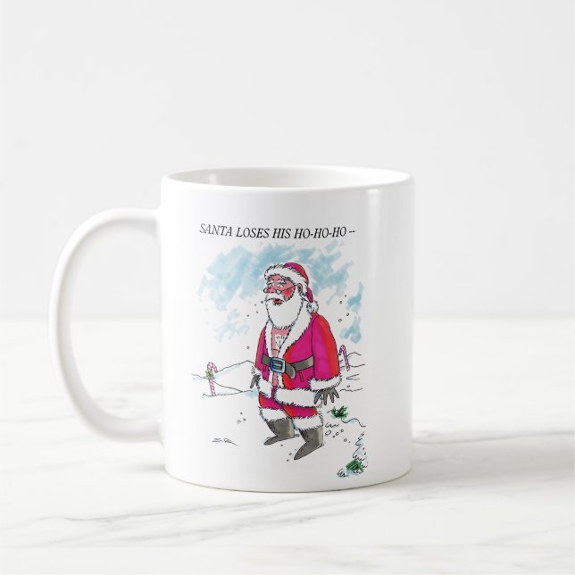 No Ho-Ho-Ho w text mug (Left)