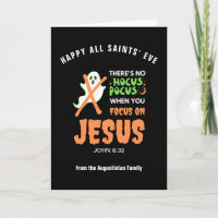 NO HOCUS POCUS Christian Halloween