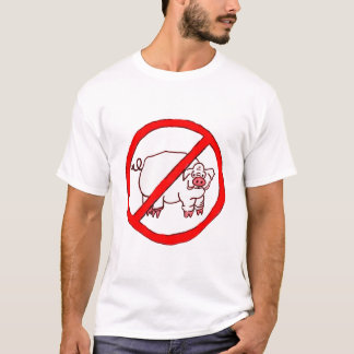 No Hogs Circle T-Shirt