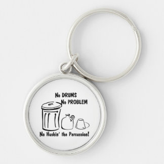 No Hushin the Percussion Key Ring